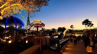 Walk With Me~ Disney Springs from Sunset to Night
