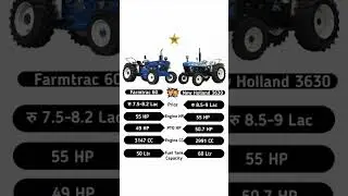 Farmtrac 60 Vs New Holland 3630 #technnu
