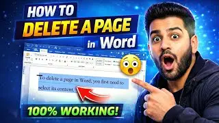 How to Delete a Page in Word (2025) | Remove Blank or Extra Pages Fast