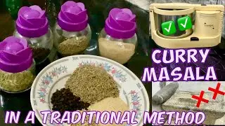 👩🏻&zwj;🍳Koothanallur Traditional Curry Masala/Same traditional taste/Can store in freezer