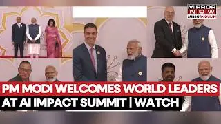 AI Impact Summit: PM Modi Welcomes World Leaders, Showcases India's Diverse Culture | Watch