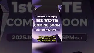 FANS CHOICE VOTING FOR 2025 MAMA WILL STARTS ON 16 OCTOBER #ENGENE #MAMA2025 #ENHYPEN #kpop #fans