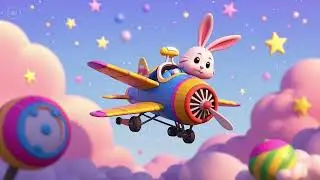 🐰✈️ Hareplane Mode 2 🎶 | More High-Flying Fun with Our Favorite Bunny! 🌈