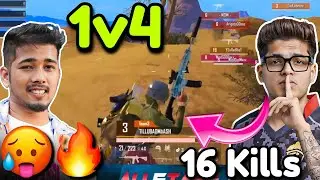 🇮🇳GodLike on Fire🔥 16 Kills Highlights✅ | Shocking 1v4 😱 @ValueForgeEsports