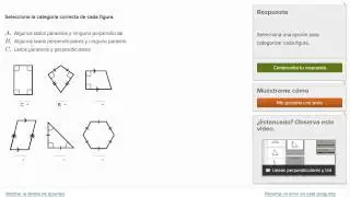 Ejemplos con lineas perpendiculares y figuras con lados paralelos y ángulos rectos
