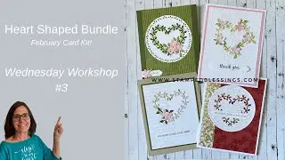 Free February Card Kit - Heart Shaped Bundle