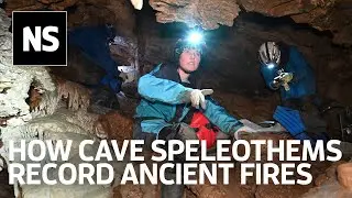 How rain drops leave a record of ancient fires in cave speleothems