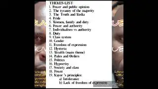 THEMES IN AN ENEMY OF THE PEOPLE. INGINGO KU YINDI. 