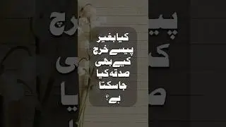 Sada | sadqa dene ka sahi tariqa #shorts #hadees #islamicwazifa
