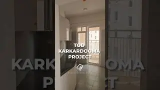 First Look of East Delhi&rsquo;s Tallest Luxury Tower | DDA Karkardooma TOD 🏙️