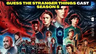 Угадайте актёрский состав 5 сезона сериала &laquo;Очень странные дела&raquo; | &laquo;Очень странные дела&raquo;, 5 сезон...