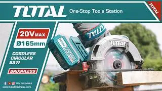 TOTAL Cordless circular saw TSLI1652 TSLI16521