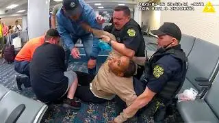 Весь аэропорт объединил усилия, чтобы поймать агрессивную женщину, которая стала настоящим кошмар...