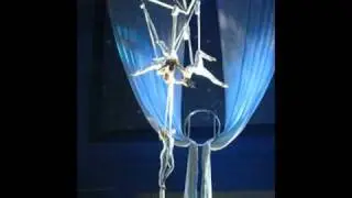 Stephanie Stewart Dallas Aerial Silk Performance Lone Star Circus