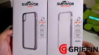 Griffin iPhone XR Clear And Endurance Survivor Cases! Rugged Clear Cases On Deck!