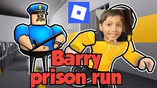 Roblox Barry's prison run - escape from barry ! Walkthrough and boss battle #obby #roblox #gamer #yt