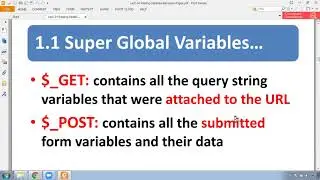Passing Variables Between Pages in Web Systems