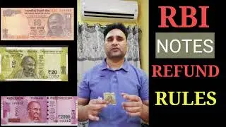 rbi new note refund rule | note exchange rules | hindi banking