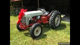 Ford 8N Tractor for my Birthday