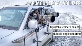 UELERET Car camera stabilizer | Can be stabilized and photographed from multiple angles in car!