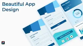 Beautiful App Design | Login & Register | Figma