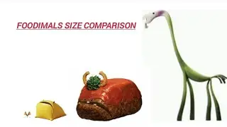 foodimals size comparison
