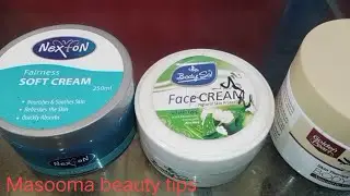 Winter special moisturizer creams review|Nexton cream& Body sol face cream& golden pearl body butter