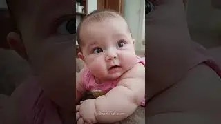 Cute Baby says Papa First Time in ❤️🥰 || #shortsfeed #viralbaby #babytrend #cutebaby #viralbaby