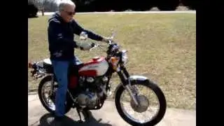 Honda 350 CL Scrambler Baltimore Intro