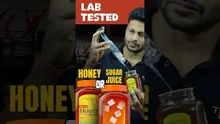 PATANJALI HONEY PURITY NMR LAB TEST REPORT || #shorts #health #fitness