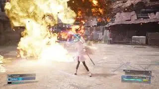 FF7 Remake - Rude vs Aerith - Hardcore Difficulty Mod (No Magic, Heals, or Cheese)