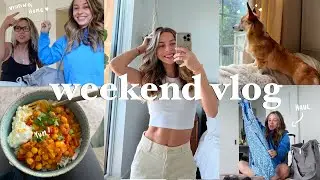 WEEKEND VLOG | visiting home, mother-daughter time, clothing haul & more
