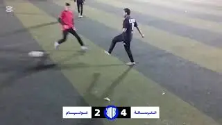مباراة (الــتــرســـــانــة 4-2 فــــولـــــهـــــام ) الجولة 24 - دورى إتحاد المحترفين