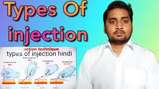इंजेक्शन कितने प्रकार के होते हैं || Types Of injection...[Rahul Pharma clinic]