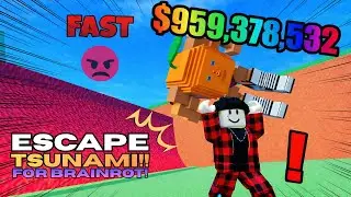 Roblox Escape Tsunami Brainrot 🌊 LIVE | Viewers Can Join!