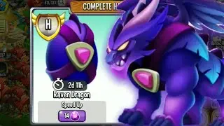 MYSTERIOUS Heroic Dragon In Dragon City ! Raven Dragon !