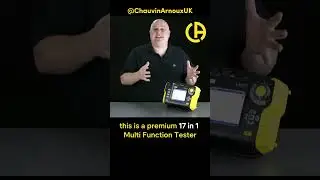 New Chauvin Arnoux Multi Function Tester CA 6117
