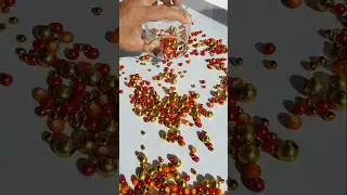 Reverse Magic: The Amazing World of Reverse Filming with Orbs and Pearls! #reversefilming