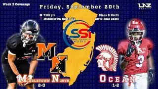 Middletown North 24 Ocean 7 - Game Recap Highlights | Shore Sports Insider