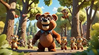 Bobby Bear Wears Sunglasses | Fun Kids Song | Animated Nursery Rhymes and Baby Songs