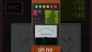 ultimate emf detector.but warning spirit was coming.jumpscare.