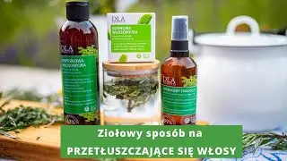 Ziołowy sposób na PRZETŁUSZCZAJĄCE SIĘ WŁOSY