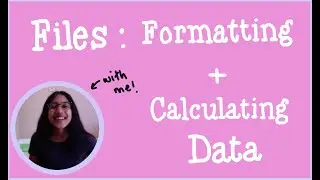 Formatting (when Writing) and Calculating (when Reading) Files in Java