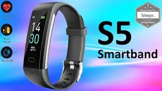 S5 Runmifit smartwatch - Часы MROTY Connected - Приложение RunMiFit - IP68 Smartband - Распаковка