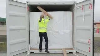 Container Cargo Restraint Tarp