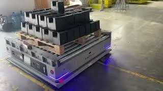 Automated AGV for intelligent and streamlined distribution #innovation #smartlogistics #supplychain