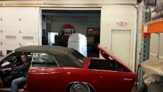 1966 Lincoln Continental Convertible top operation
