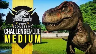 5 STAR CARNIVORES! ⭐ | Jurassic World: Evolution Challenge Mode : Medium Difficulty