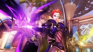 OVERWATCH'S NEW HERO MOIRA GAMEPLAY! MOIRA IS HERE!!