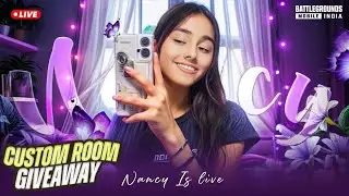 BGMI LIVE CUSTOM ROOM || CUSTOM ROOMS || BGMI LIVE ROOMS #bgmi #girlgamer #Customrooms